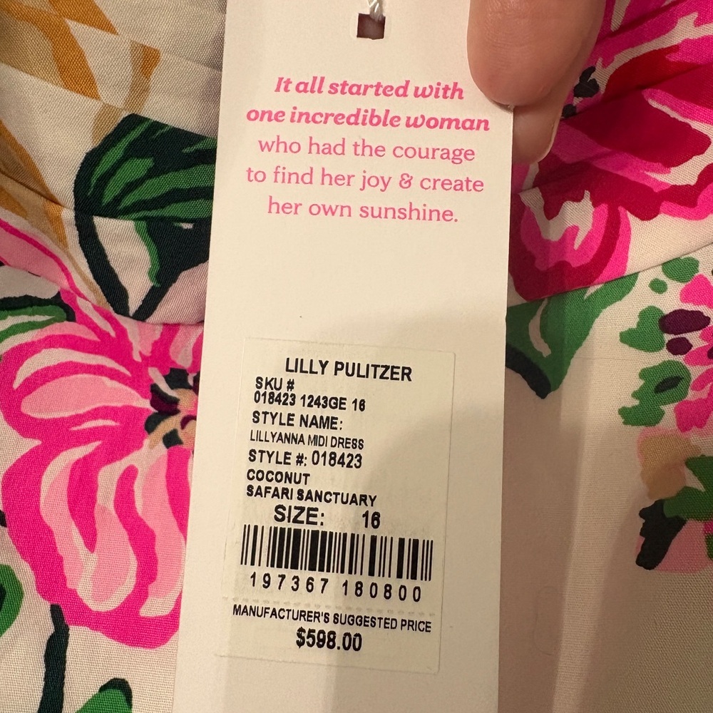 NWT LILLYANNA MIDI DRESS SAFARI SANCTUARY - Picture 8 of 10